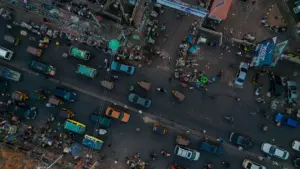 «China Railways» talks over the sky bridge