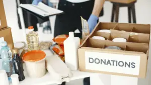 The hunting club’s new pavilion, which is being built with donations, will be opened in May