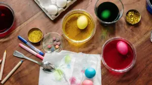 The time for egg coloring is here, but how can you do it safely?